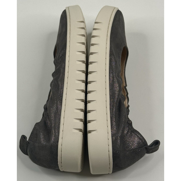 Vionic Uptown Ballet Womens Silver Leather Slip On Ballet Flats Size 7 New $130 - Picture 5 of 9